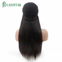 Brazilian Straight Hair Headband Wig Remy Human Hair Wigs For Women Scarf Wig Straight Hair Wigs With Headband