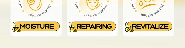 SADOER Banana Skin Brightening Cream Skincare Moisturizing Facial Creams Hydrating Face Cream Beauty Skin Care Products