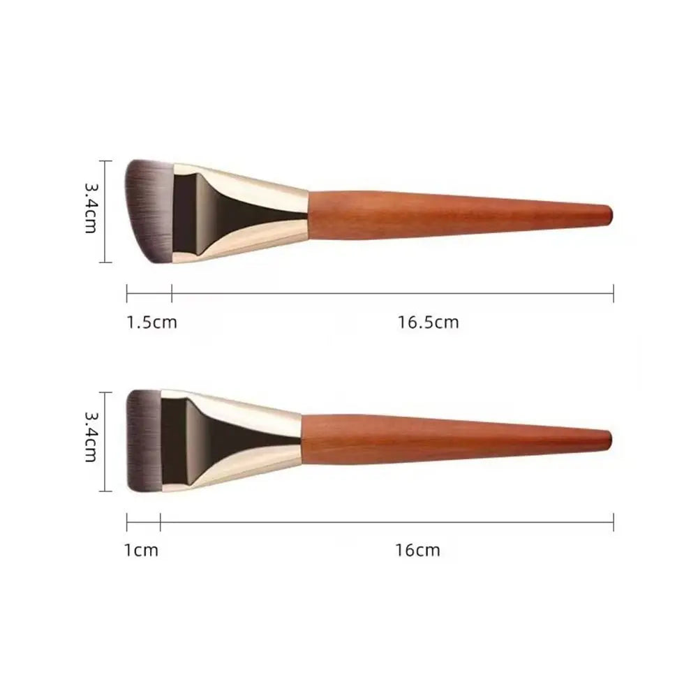 Make Up Tools Ultra Thin Foundation Brush Soft Lightweight Flat Contour Brush Bevel Design Smooth Makeup Brushes Women