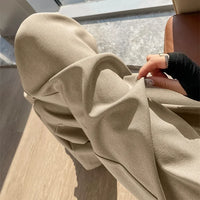 High Waist Slim Fit Straight Leg Suit Pants Wide Leg Casual Trousers Women's Autumn New Arrival Red Color Business Office Wear