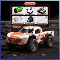 Rc Car Off Road 4x4 50km/h Or 75km/h High Speed Brushless Motor Monster Truck 1/16 Desert/Snow Racing Drift Cars Toys For Boys