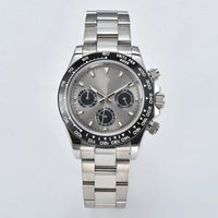 VK63 watch Luxury Men's Watch Sapphire Customizable Multi functional Chronograph Stainless Steel Case Suitable for VK63 Movement