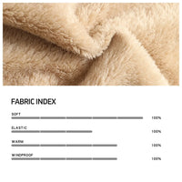 Men's Jackets Winter Hooded Warm Coat Casual Thicken Plaid Work Flannel Snap Sherpa Lined Fleece Clothing US Size