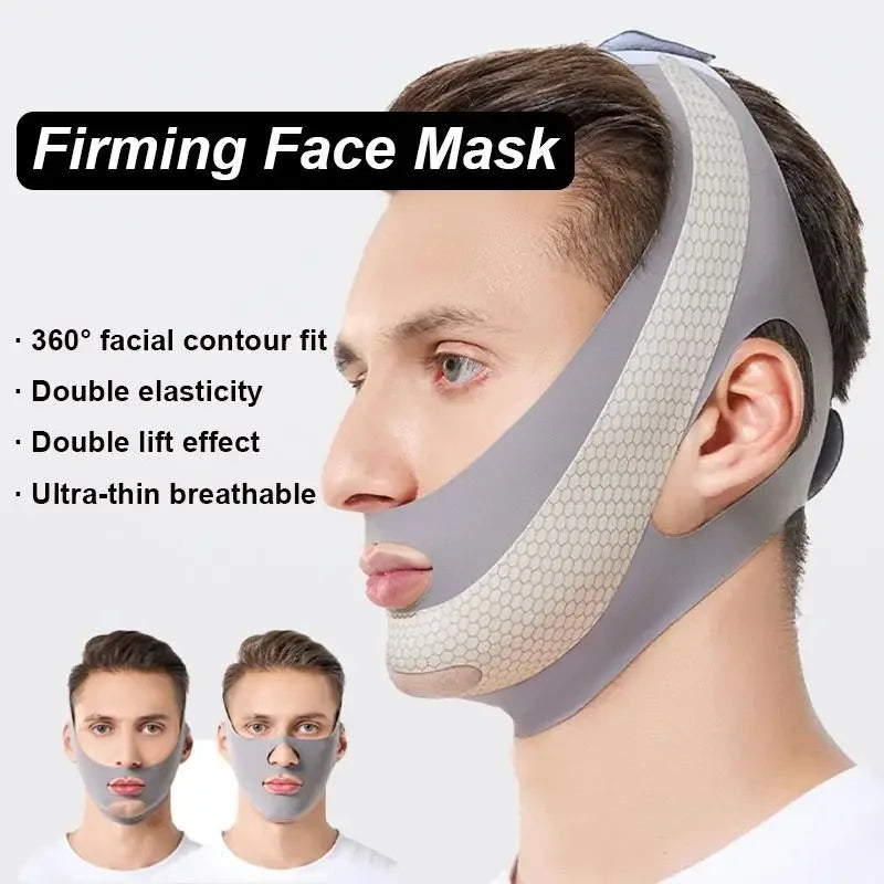 Double Chin Face Mask Facial Thin Face Mask Slimming Bandage Skin Care Belt Shape Lift Reduce Face Thinning Slimmer For Men