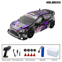 New 1:24 RC drift vehicle, Mustang 4WD cars, racing car with remote control, gift, competition racing car, children's toy