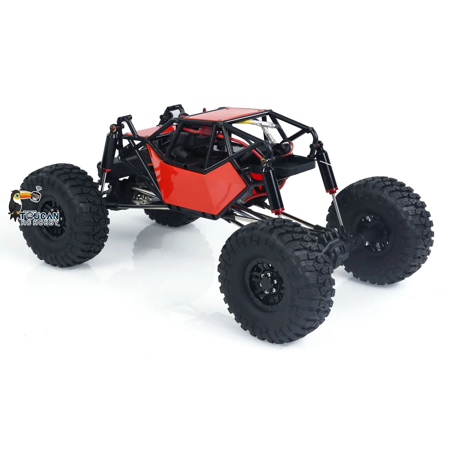 1/10 Scale RTR RC Off Road 4x4 Radio Control Car Ready to Run RC Rock Crawler Electric Painted Finished Truck for Gift Toys