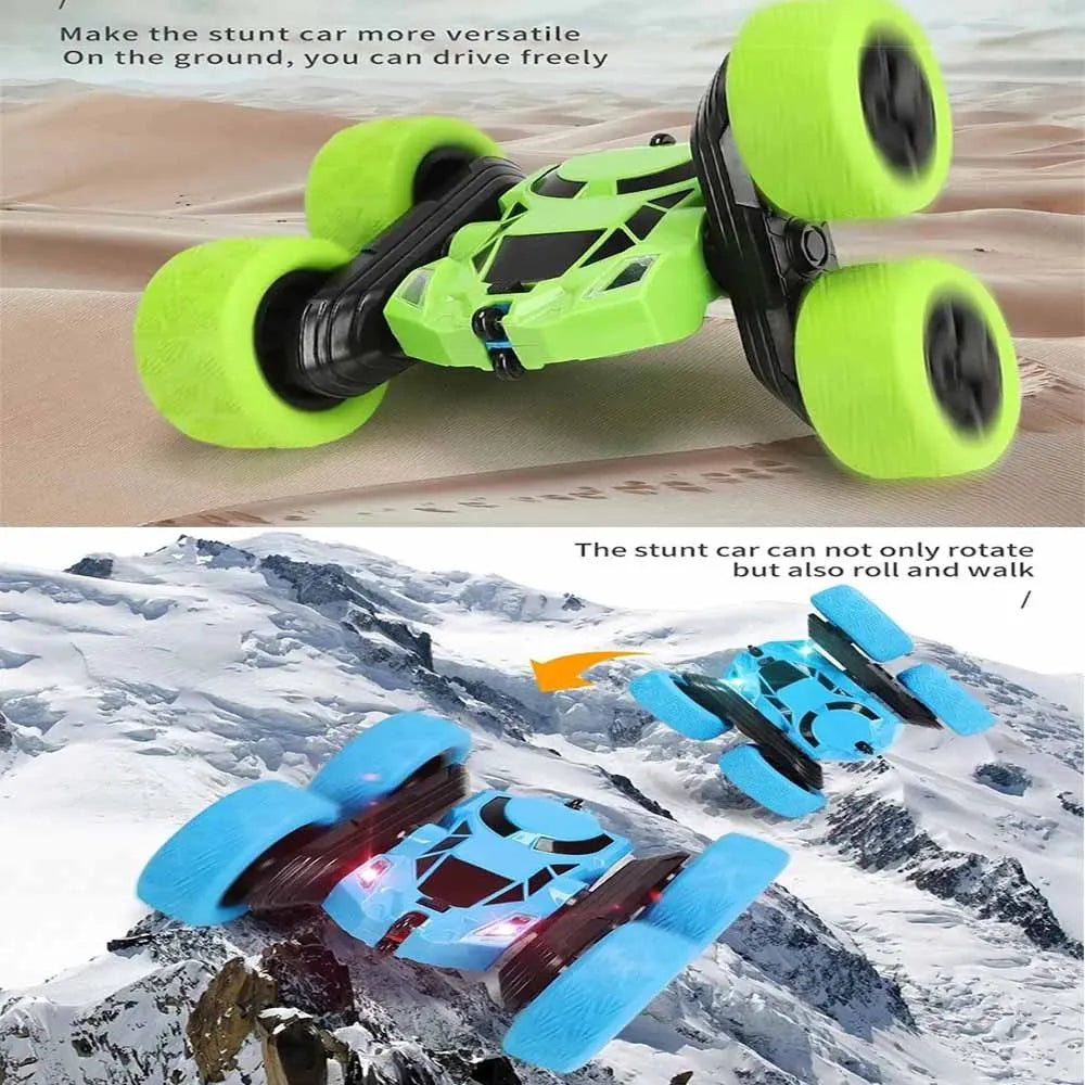 RC Stunt Car Children Double Sided Flip 2.4G Remote Control 360 Deree Rotation Off Road Drift RC Car Gifts For Kids Adults Boys