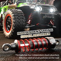RC High Speed Off Road Vehicle Toy 1/14 RTR 48km/h Remote Control Four Wheel Drive Car Brushed Motor ESC LED Lights