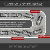 1:10 70km/H Remote Control Car 4wd High Speed Drift 2.4g Rc Car Shock Absorber Anti-Collision Rc Toys Christmas Gift