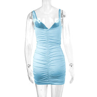 Women's Sexy Spaghetti Strap Bodycon Short Dresses,Mini Dress,Red Dresses,Woman Clothing,New In Dress,Party Dress,Clothes