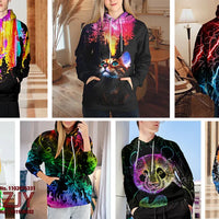 Men's Novelty Food Hoodie 3D Print Pullover Unisex Casual Sweatshirt