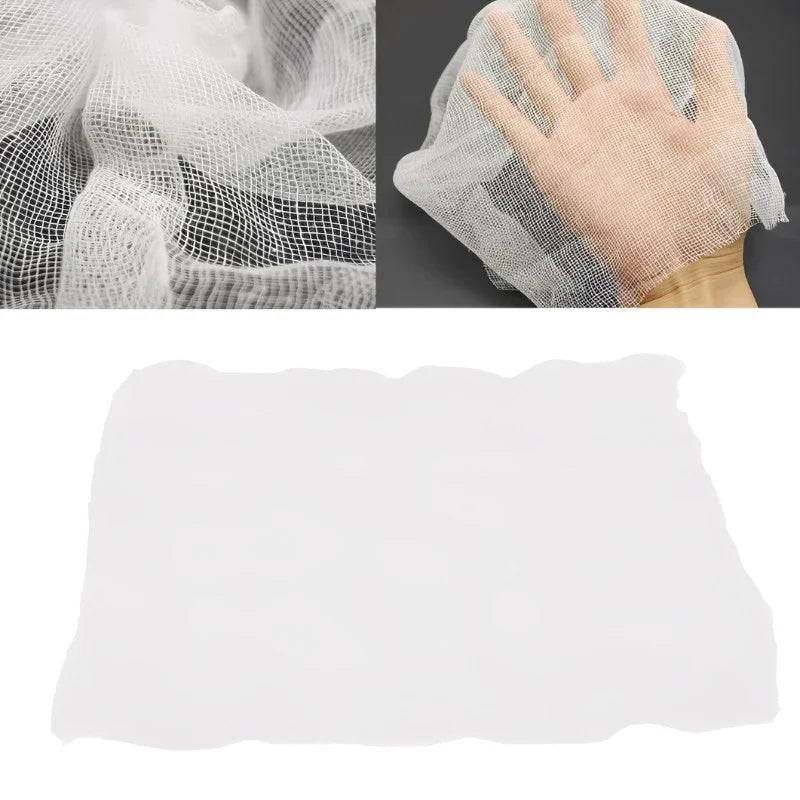 100pcs Spa Face Gauze Mask Paper Disposable Beauty Salon Special Gauze Skin Care Beauty Tool For DIY Seaweed Soft Mask Powder