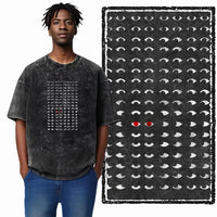 COOLMIND DB cat Printed Cotton Acid Washed Exclusive Graphic Unisex T Shirt Cool Streetwear Men Tshirts Big Size Tee for men