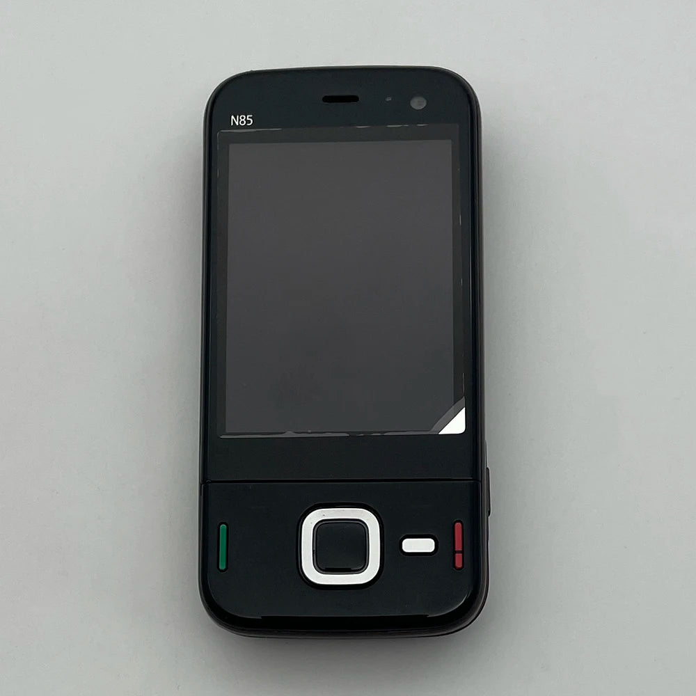 Original N85 GSM 2G 3G Slider Mobile Cell Phone 2.6'' 5MP More Languages English Keyboard Only.Old Symbian Smartphone Unlocked.