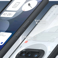 Clear Case For Nothing Phone 3a Cover Nothing Phone 3a Fundas Hard PC Camera Protector Shockproof Back Case For Nothing Phone 3a