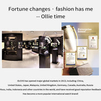 OLEVS Men's Watches Fashion Simple Calendar Week Luminous Waterproof  Steel Strap Man Watch Original Quartz Watches for Men 2929