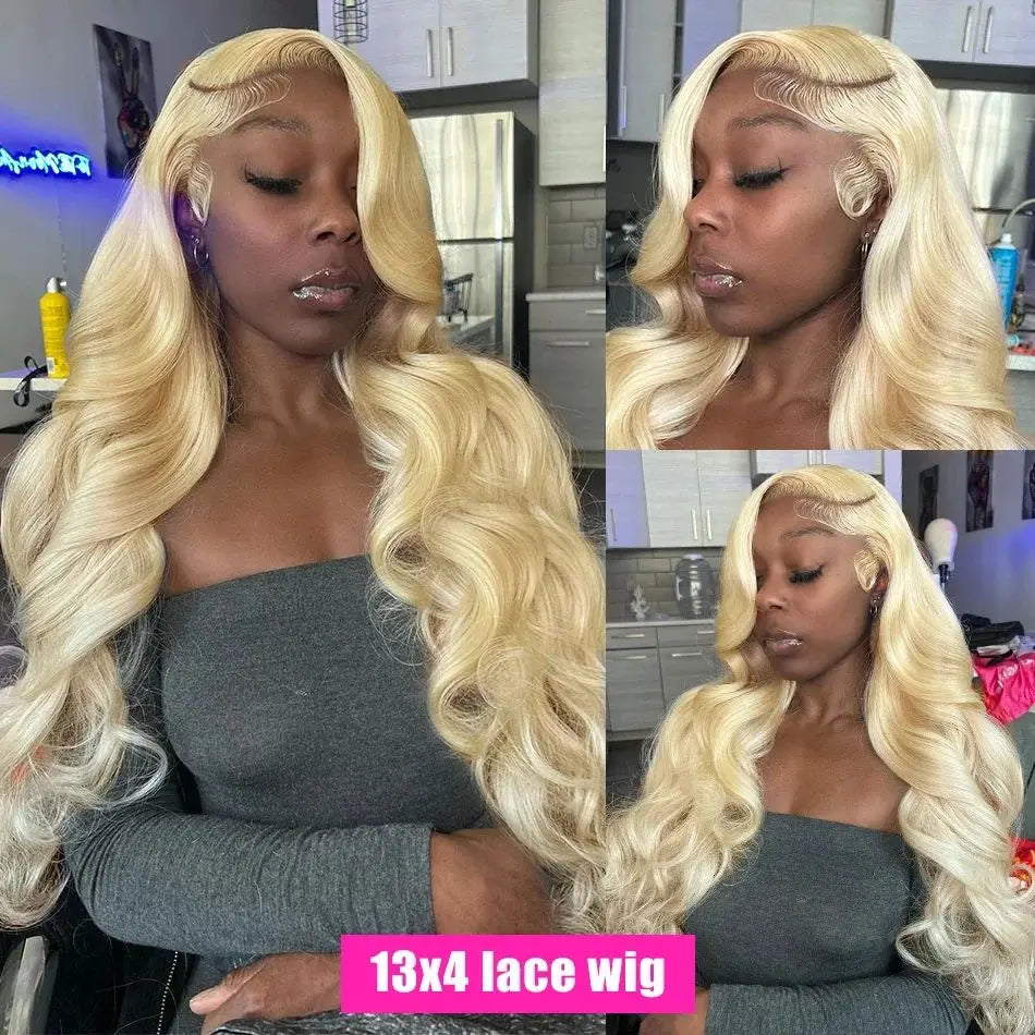 Body Wave Human Hair Wigs Blonde 613 Hd Lace Frontal Wig 13x6 13x4 Blonde Human Lace Front Wig Brazilian Hair Wigs Women Choice