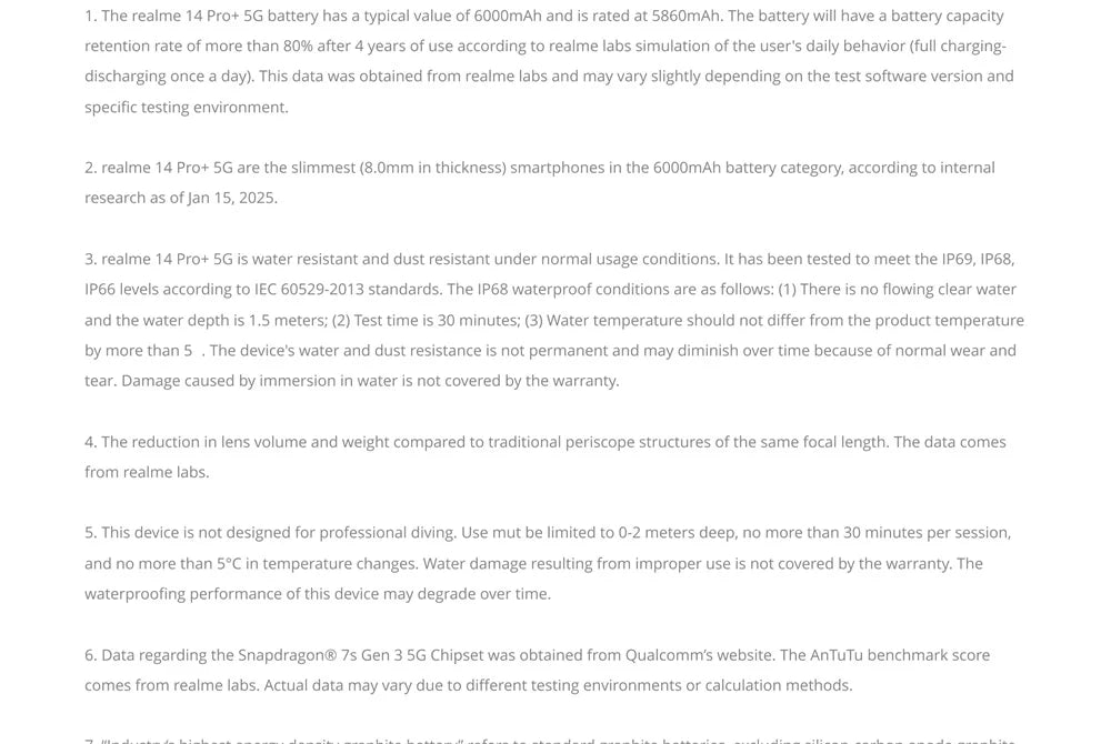 Chinese version realme 14 Pro Plus 5G NFC Snapdragon 7S Gen 3 Octa Core 6000mAh Battery 80W SUPERVOOC 50MP Smartphone Unlocked