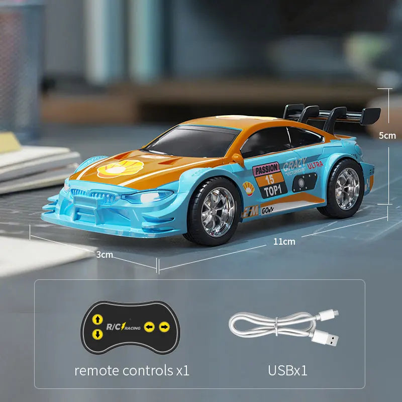 RC Car 1:43 2.4G High Speed Drift RC Car With APP Control & Lights Mini RTR Racing Car Model 4WD Full RC Vehicles Toys Gifts