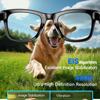 New Sunglasses Smart Glasses 8 Million Pixels Recording Videos AI Photo Recognition Answer Translation 290mAh Bluetooth Glasses