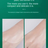 Tiktok Hot Sale Seaweed Collagen Filling Crystal Mask Replenishing Fruit Jelly Skin Transparent Mask Skin Care Masque 1/3/5/10pc