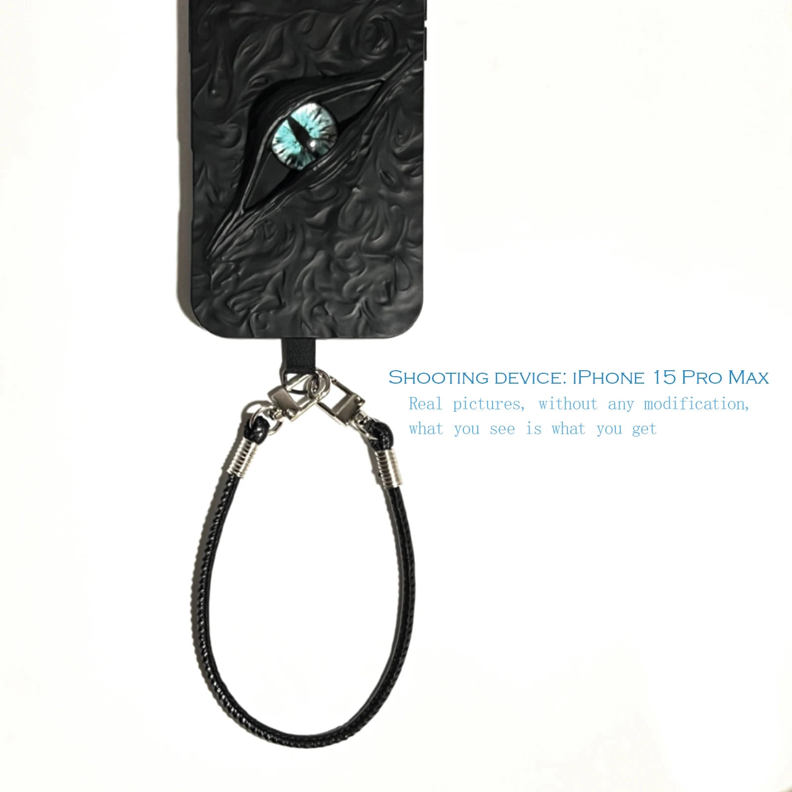 Fashion Phone Cases for iPhone 17 Air 16 Pro Max 15Pro 14Pro Personalized 3D "Devil's Eye" Design Cover Halloween Couple Case