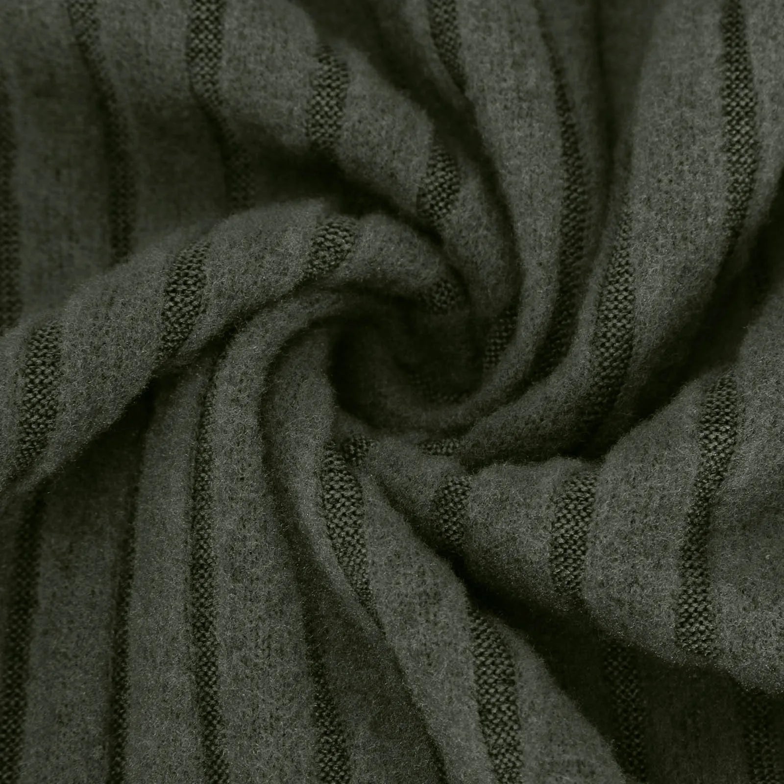 Women's Long Sleeve V-Neck T-Shirt Pit Stripe Milled Fashion Temperament Top