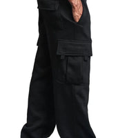 Men Cargo Loose Pants Spring Summer Male Retro Vintage Full Loose Wide Leg Pant LXDZ-ZL-5