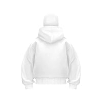 women's Men's and Balaclava Y2K Gothic Harajuku winter new item double hooded sweatshirt men's hooded mask zipper sportswear
