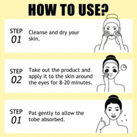 Eye Repair Mask - Repair Dark Circles, Puffy Eyes, Refreshing, Vitality, Travel, Wrinkles, 60 Pieces (1 Pack)