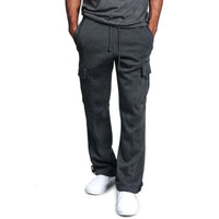 Men Cargo Loose Pants Spring Summer Male Retro Vintage Full Loose Wide Leg Pant LXDZ-ZL-5