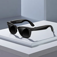 AI Smart Glasses 5 Million Pixels Recording Videos Photo Recognition Answer Translation 290mAh IP66 Waterproof Bluetooth Glasses