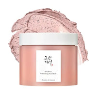 Red Bean Pore Refreshing Mask Mud Cream Hydrating Wash Off Pack Pore Cleansing Exfoliator Korean Skin Care for Men and Women 14