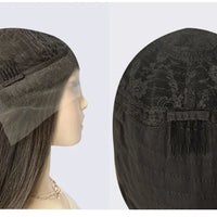 Synthetic Wig Hair Highlight Ash Blonde Straight Bob For Woman Lace Front Wig Bang Brazilian Hair Short Bob Wig