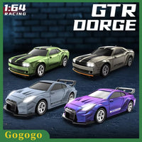 RC Drift Car 1/64 Mini Rc Car 4x4 Full Proportion Control 15KM/H High-Speed Vehicle Mini RTR Racing Model Boy Toy Gift