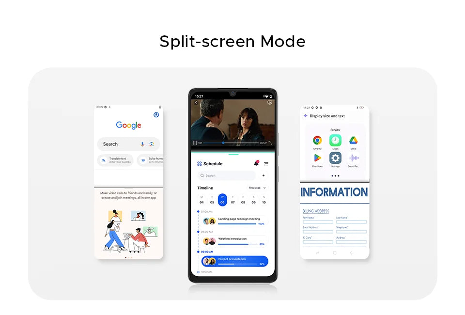 【Brand+】Global Version DOOGEE Note 58 8GB RAM 128GB ROM 6.75" HD+ 90Hz IPS Screen 6250mAh Large battery NFC Android 15