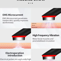 7 Colors EMS Microcurrent Facial Massager Age-R Booster Pro Anti Wrinkle Lift Device Home Use Beauty Tool for Skin Care & Rejuve