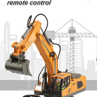 RC Car Children Toys Remote Control Car Toys For Boys Radio Control Excavator Dump Truck Bulldozer Electric car Kids Toys Gift