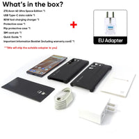 New ZTE Axon 40 Ultra Space Edition 5G Smartphone with UDC Tech Snapdragon 8 Gen 1 6.8" 120Hz AMOLED Display 5000mAh Battery