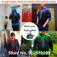 Men's Novelty Food Hoodie 3D Print Pullover Unisex Casual Sweatshirt