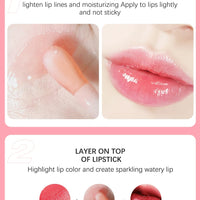 Moisturizing Lip Balm Original Lip Oil Gloss Care of the Lips Benetitnt for Lips Plumping Exfoliating Pink Plumping Gloss Oil