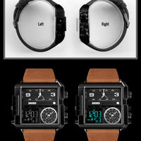 SKMEI Sports Watch Men Top Luxury Brand Waterproof Wristwatch Men Quartz Analog Digital Watches Relogio Masculino