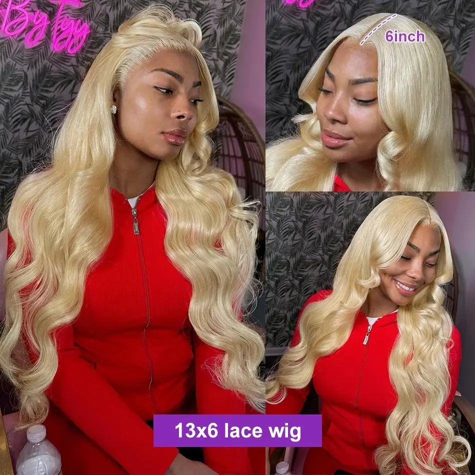 Body Wave Human Hair Wigs Blonde 613 Hd Lace Frontal Wig 13x6 13x4 Blonde Human Lace Front Wig Brazilian Hair Wigs Women Choice