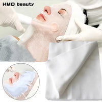 100pcs Spa Face Gauze Mask Paper Disposable Beauty Salon Special Gauze Skin Care Beauty Tool For DIY Seaweed Soft Mask Powder