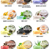 Fruit cherry shampoo fragrance soap nourishes hair, deeply cleanses and controls oil, refreshing soap