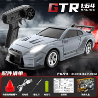 RC Drift Car 1/64 Mini Rc Car 4x4 Full Proportion Control 15KM/H High-Speed Vehicle Mini RTR Racing Model Boy Toy Gift