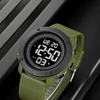 SKMEI 2122 Men's Electronic Watch Sports Waterproof Glow Electronic Watch Multi functional Student LED Watch Men's