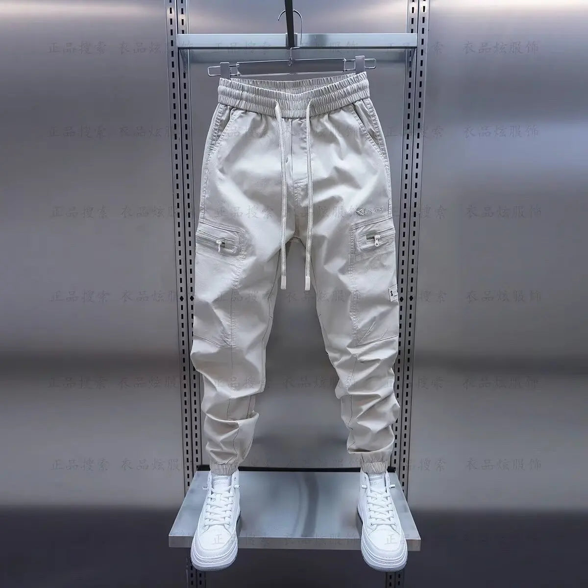 2023 Spring Autumn Men's Trousers Janpan Fashion Streetwear Joggers Pants Men Casual Men Clothing Elastic Waist Sweatpants Men