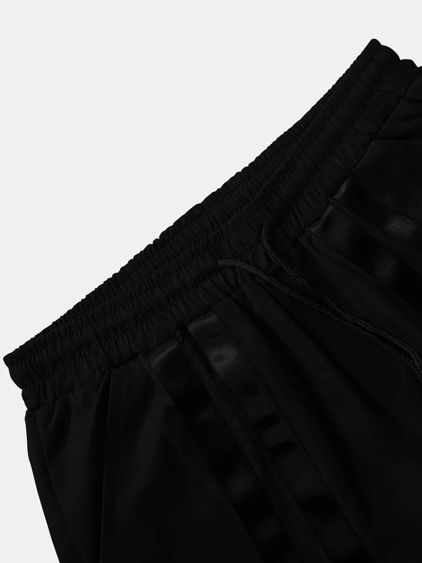 Fashion Men's Casual Techwear Drawstring Multi Flap Pockets Cargo Pants Hip hop Joggers Pant