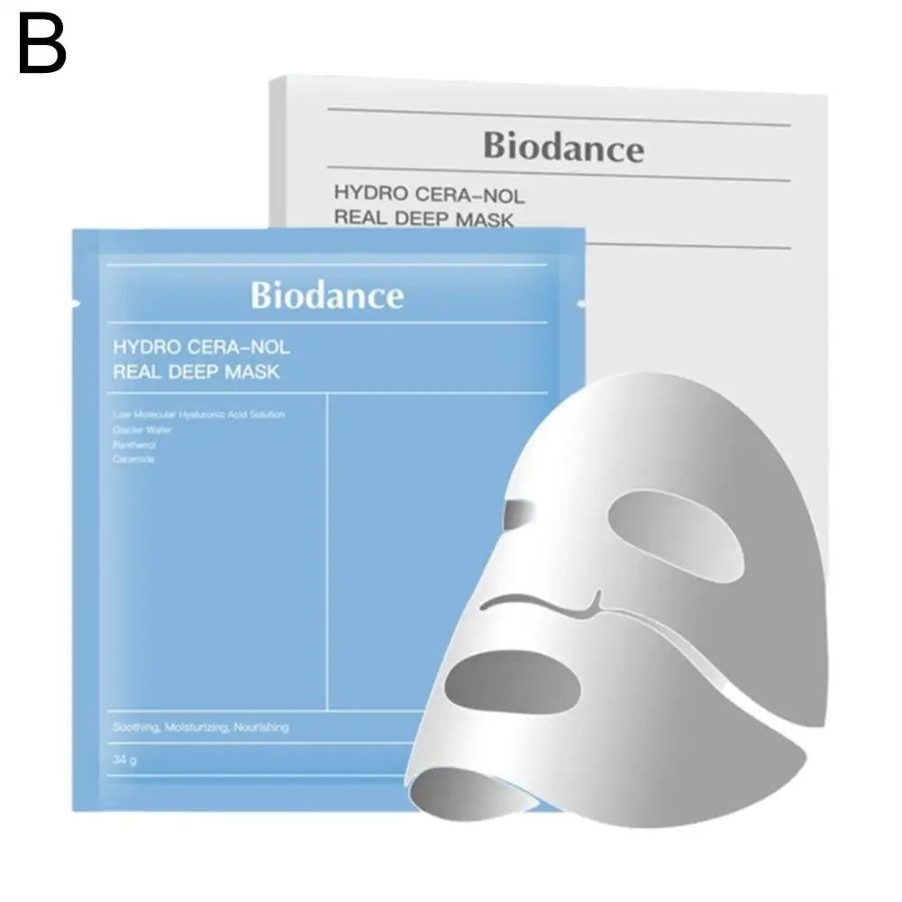 Biodance Professional Collagen Hydrating Mask - Deeply Hydrates Nourishes Brightens Firms Moisturizes Locks In Water Skincare